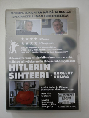 Hitlerin sihteeri, Kuollut kulma - DVD