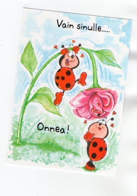 "VAIN SINULLE...ONNEA!" -KORTTI / Chaz... (Papron)