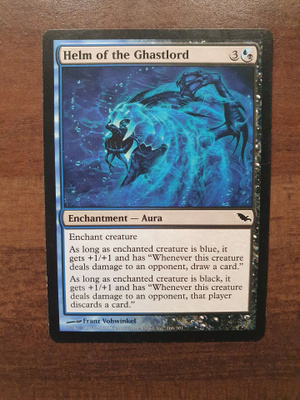 Magic the Gathering Helm of the Ghastlord