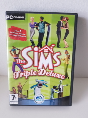 The Sims Triple Deluxe   - PC CD-ROM peli