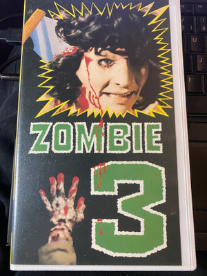 Zombie 3 (Burial Ground) Hollanti VHS