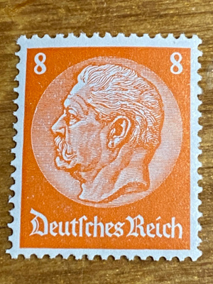 SAKSA REICH PRESIDENTTI HINDENBURG 1934**
