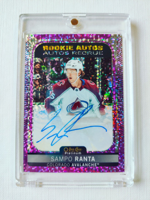 Sampo Ranta - 21-22 Opc Violet Pixels Rookie Autos