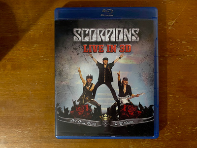 Scorpions Live in 3D Blu-ray