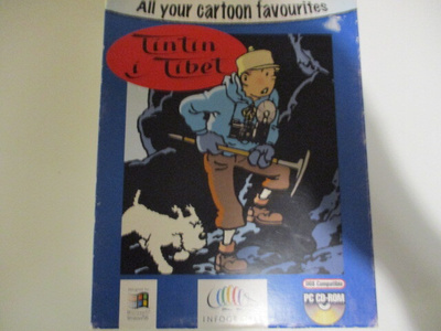 PC CD-ROM TINTIN I TIBET
