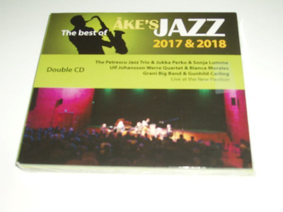 2 X CD The best of Åke's Jazz 2017 & 2018 (Uusi)