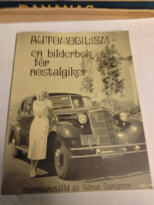 automobilism en bilderbok för nostagiker