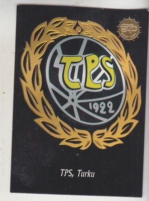 94-95 Sisu TPS logo kortti.