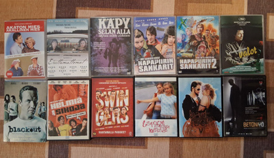 Kotimaisia DVD elokuvia 36 kpl