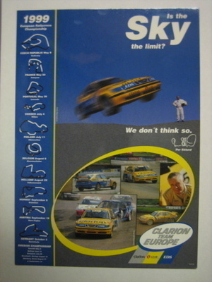 SAAB rallikortti 8: Saab 9-3 - Per Eklund - rallicross