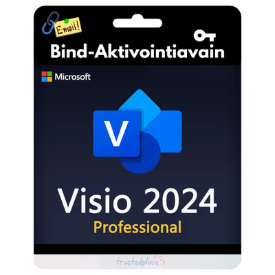 Visio 2024 Professional | Bind-Aktivointiavain
