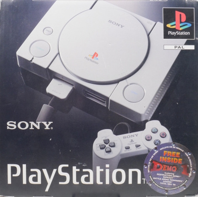 Playstation 1 Console (PS1) With Original Contro