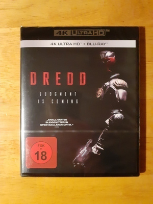 Dredd 4K UHD + BLU-RAY