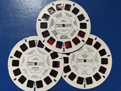 VIEW-MASTER KUVAKIEKKOJA 3 KLP B 5231, B 5232, B5233
