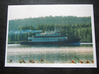 MS Aspö. Laivakortti