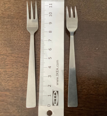 Fiskars leikkelehaarukat 11,5 cm