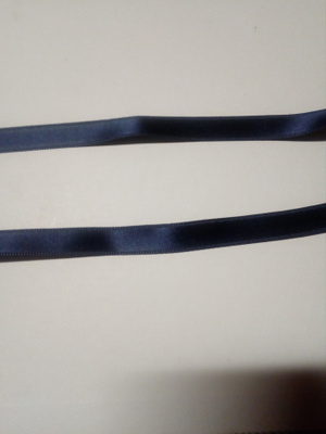 Tummansininen satiininauha 300cm