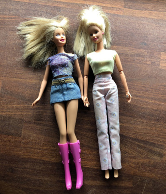 2 kpl BARBIE nukkeja (Mattel 1998)