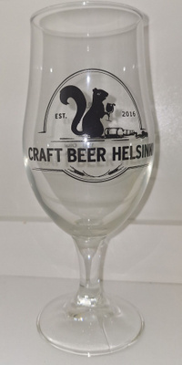Craft beer tyylikäs tuoppi oravan kuvalla