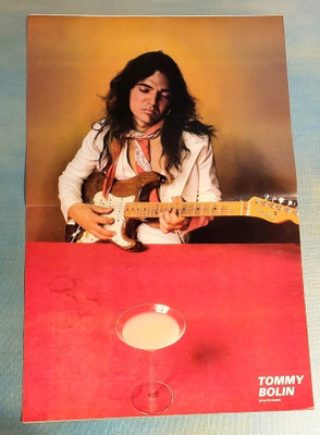Tommy Bolin : Harvinainen posteri v. 1982