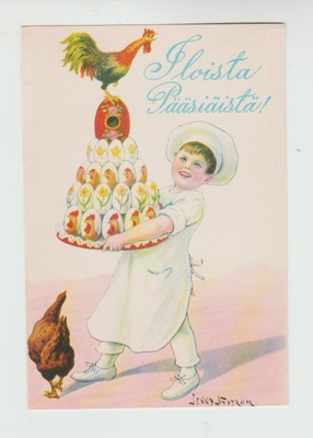 Postikortti, PÄÄSIÄINEN, Jenny Nyström