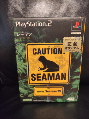 PS2: Seaman (Caution seaman) - Japani