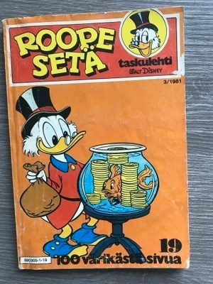 Roope-Setä N:o 19  3/1981