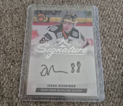 2025 2026 Blueline Silver Signature Jesse Kiiskinen 48/80