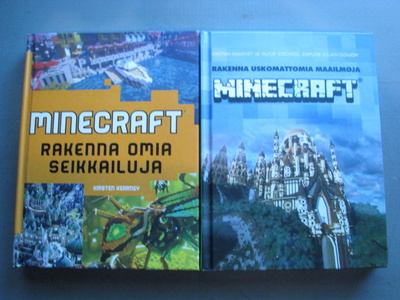 MINECRAFT KIRJAT ( 2 kpl )