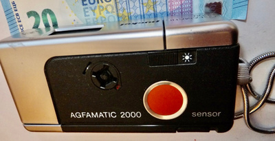 VANHA KameraAgfamatic 2000 Sensor SIISTI