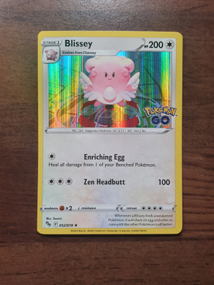 Pokemon Blissey 052/078 Holo Rare