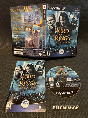 The Lord of the Rings The Two Towers - US PS2 - CIB