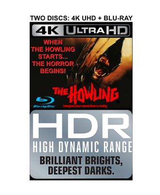 NEW THE HOWLING - ULVONTA (1981) 4K UHD HDR - FREE SHIPPING