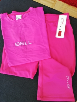 Casall treenipaita, S, Skila caprit,S/160cm, pinkit