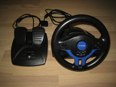 Logic 3 PS2 Topdrive GT1 Wheel (CD)