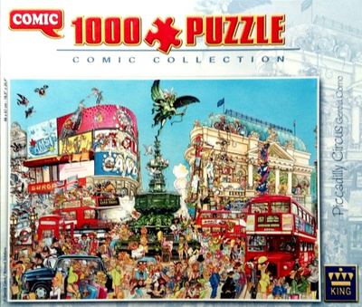 Palapeli Comic 1000 palaa