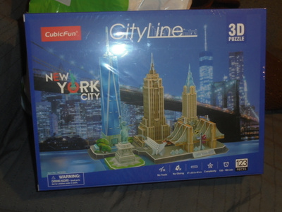 City line palapeli  3D. Oiva lahja