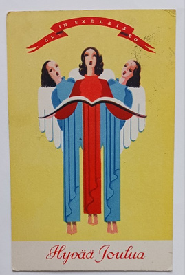 Tyylitellyt enkelit: 'Gloria in exelsis deo', p. 1932