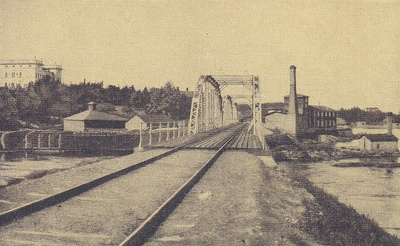 TAMPERE RAUTATIESILTA 1922 KULKEMATON