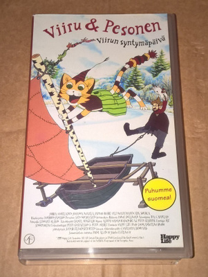VIIRU JA PESONEN VIIRUN SYNTYMÄPÄIVÄ VHS