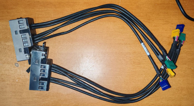 2 x HP Compaq 6300 Pro USB header / audio portit
