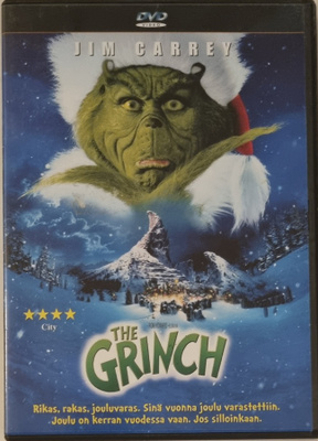 THE GRINCH EGMONT DVD