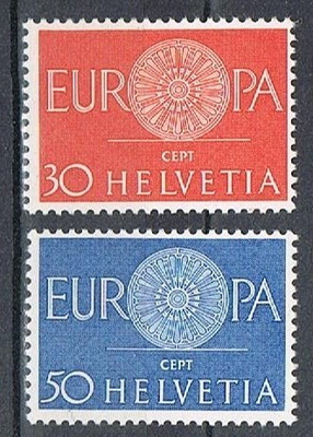 Sveitsi 1960 - Europa CEPT ++
