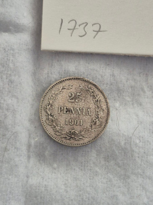 25 penniä 1901, Suomi