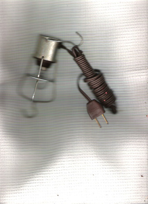 Toyota Land Gruiser, Inspections Lamp, brown.