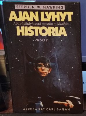 Hawking - Ajan lyhyt historia - WSOY sid 4p 1989