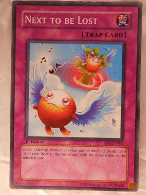Yu-Gi-Oh ansa Next To Be Lost