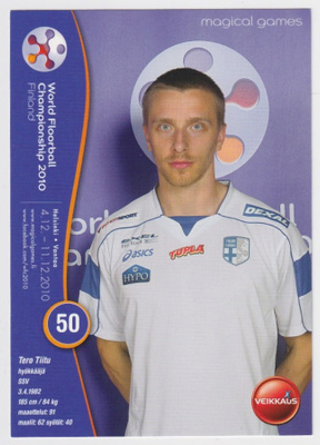 Tero Tiitu - mainoskortti