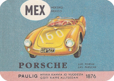 AUTOKORTTI - PORSCHE