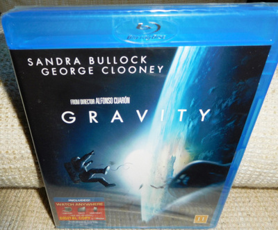 Gravity (muoveissa) Blu-ray